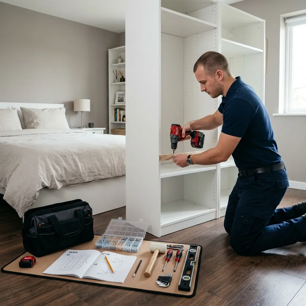 Montaje profesional de muebles en vivienda de Madrid